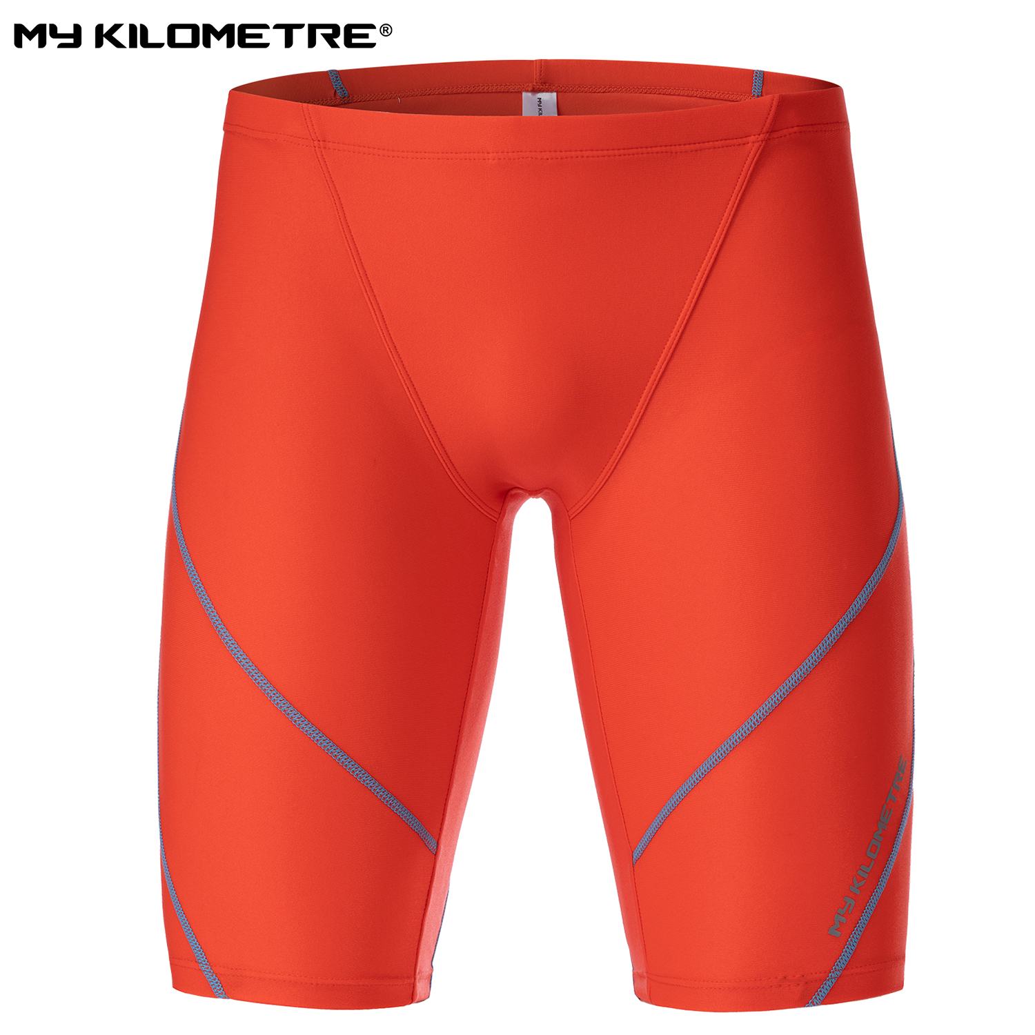 Saltwater Line - MY KILOMETRE Professional Men's Racing Swimsuit