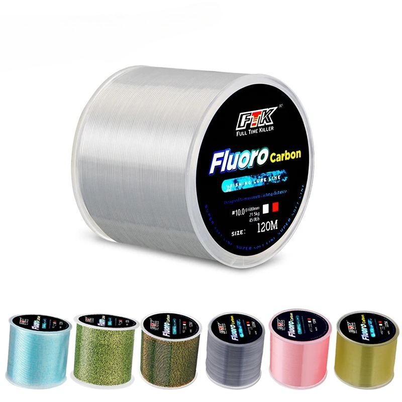 120m Fluorocarbon Fishing Line – обзор и цена Fluorocarbon Line