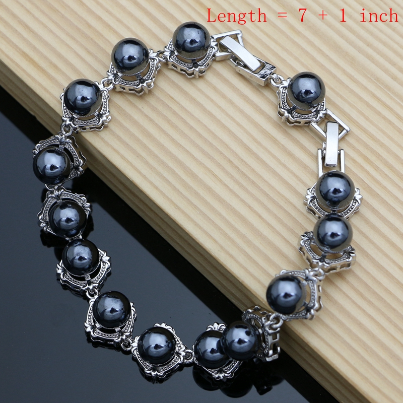 Black Pearls 925 Silver Jewelr – обзор и цена Freshwater Line