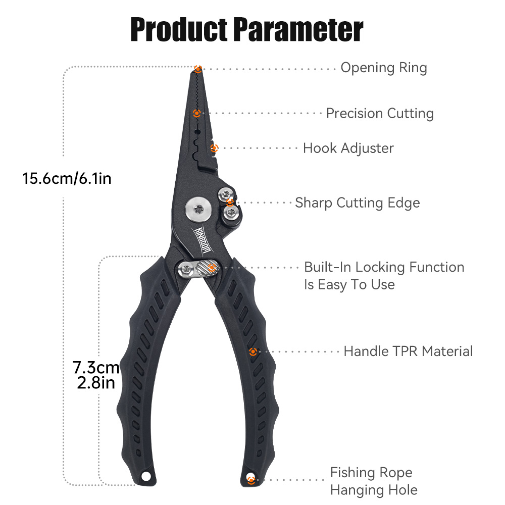 Kingdom Fishing Pliers Multifu – обзор и цена Fishing Line Cutter
