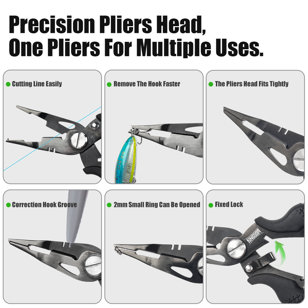 Kingdom Fishing Pliers Multifu – обзор и цена Fishing Line Cutter
