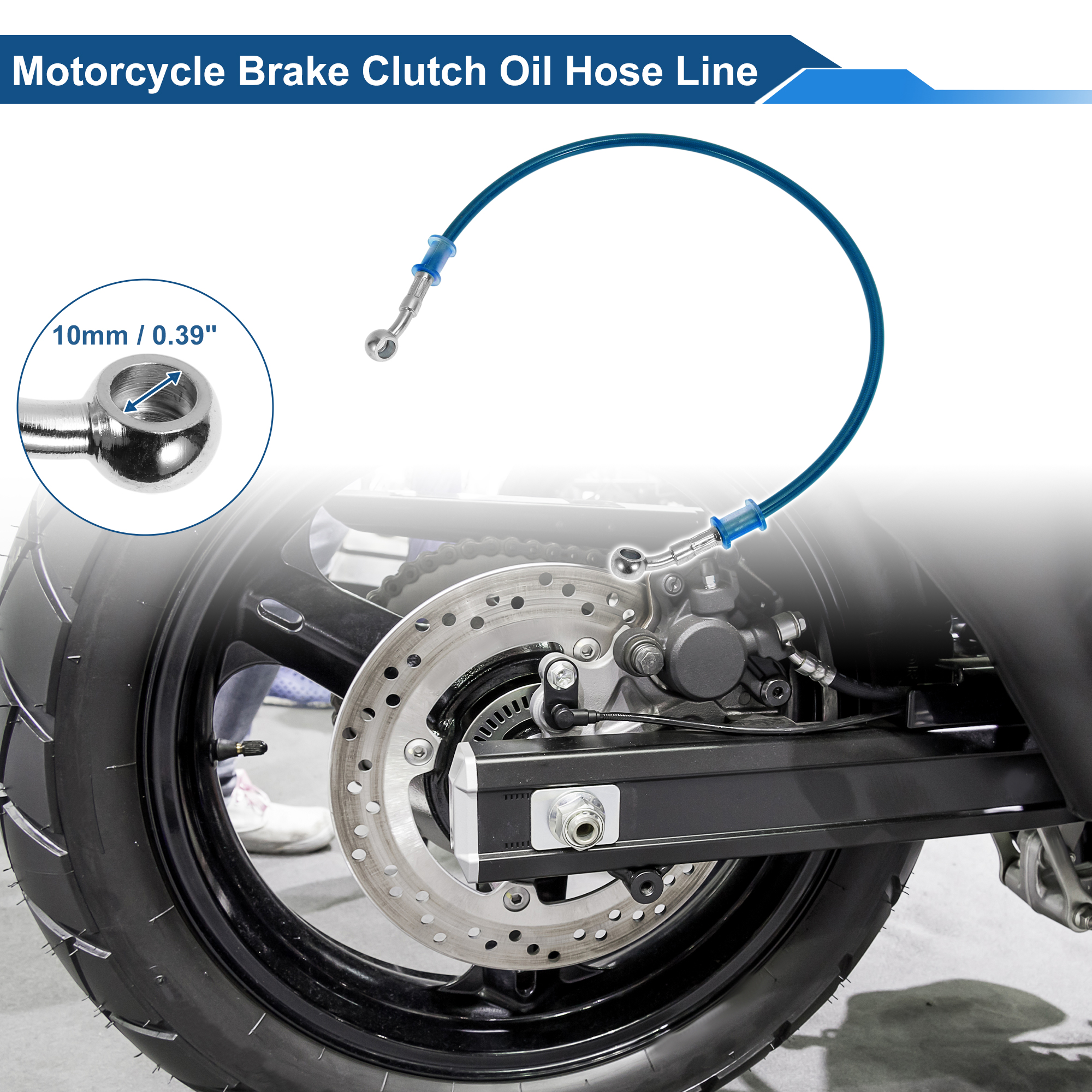 Motoforti 60cm Motorcycle Brak – обзор и цена Braided Line