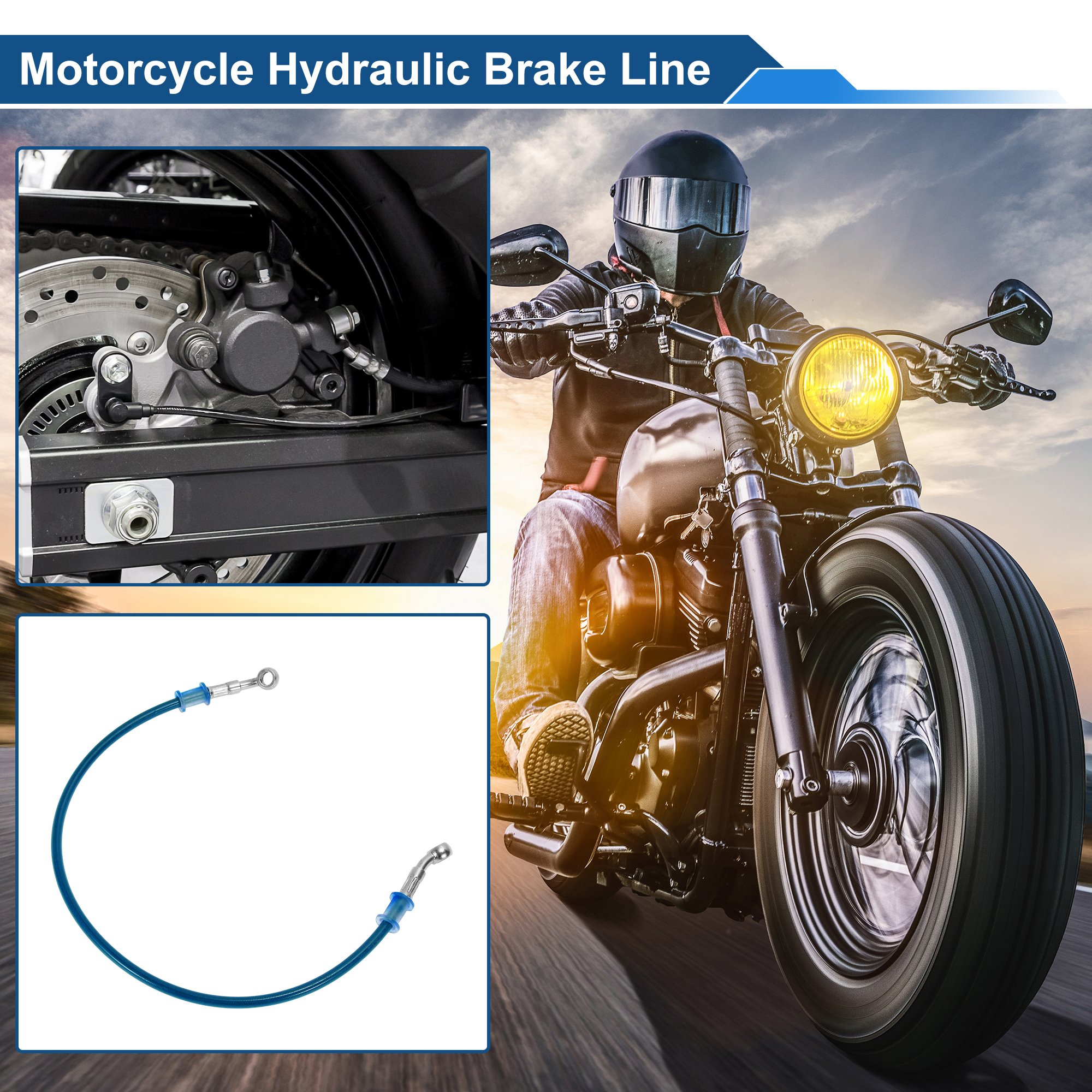 Motoforti 60cm Motorcycle Brak – обзор и цена Braided Line