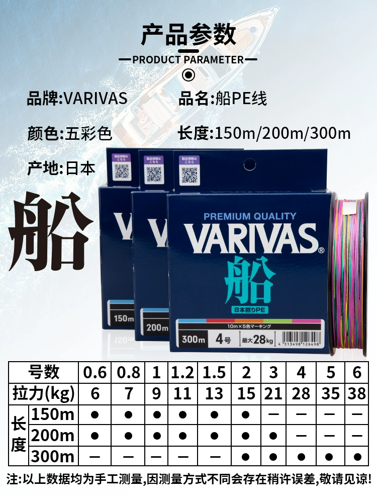 2023 New Varivas Japan orignal – обзор и цена Copolymer Line