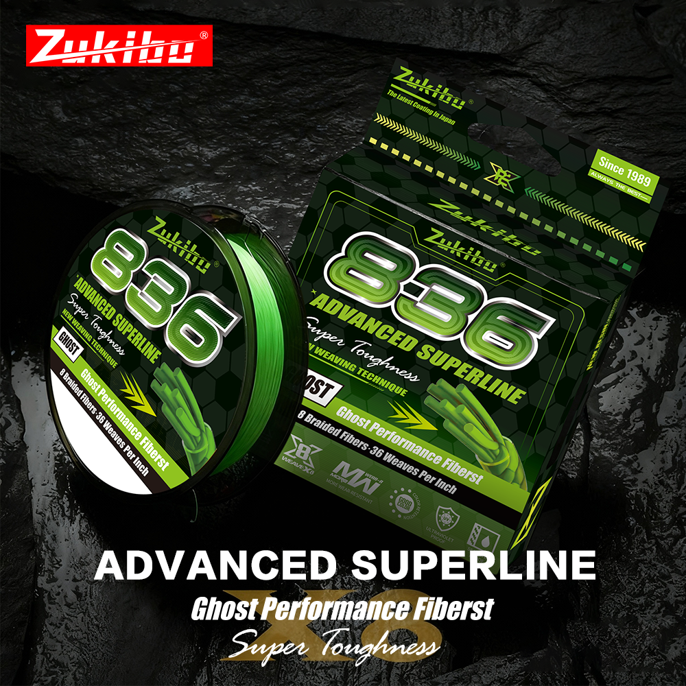 ZUKIBO Ghost 836 500M 8 Strand – обзор и цена Ice Fishing Line