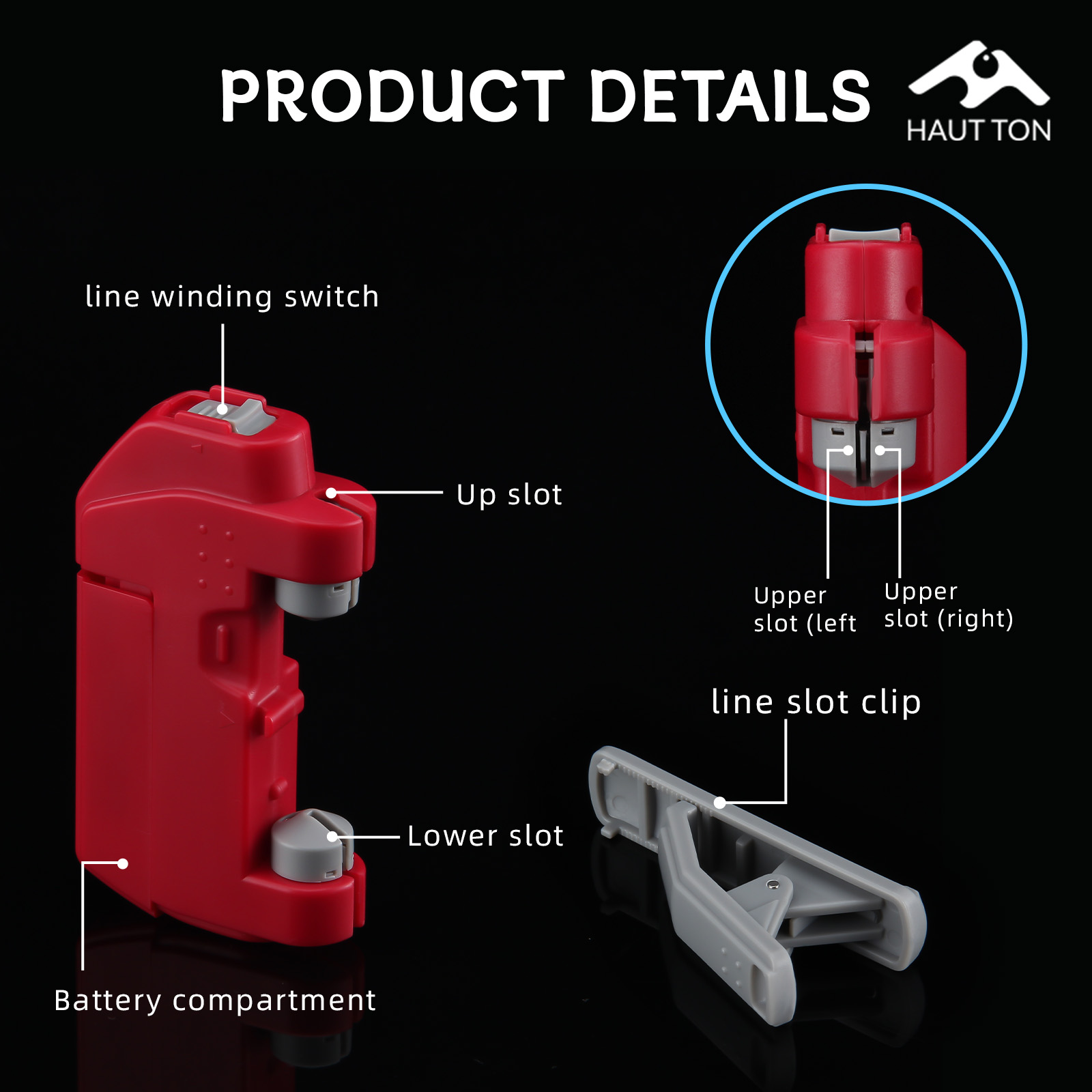 HAUT TON 1pc Electric Fishing  – обзор и цена Fishing Line Dispenser