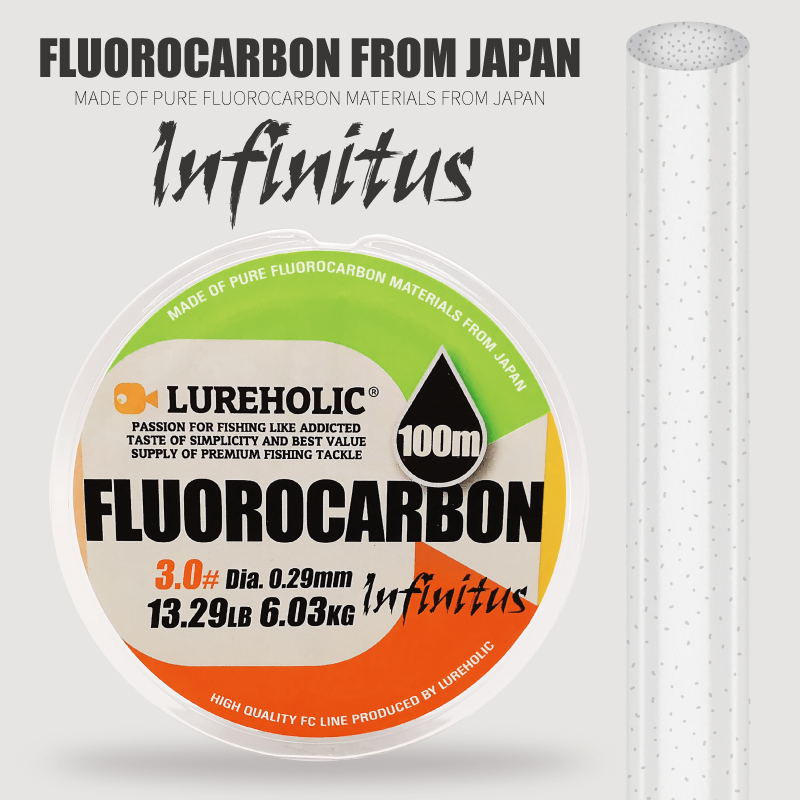 Lureholic Infinity Utra Soft 1 – обзор и цена Fluorocarbon Line
