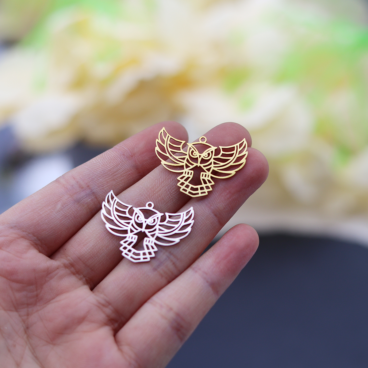 3pcs Owl Stainless Steel Charm – обзор и цена Fly Line