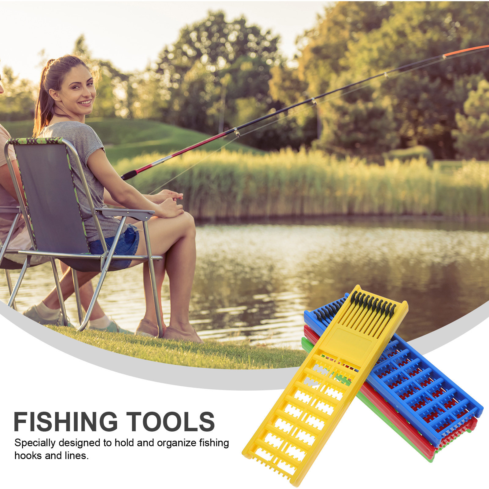 4Pcs Fishing Rigs Board Hook a – обзор и цена Fishing Line Dispenser