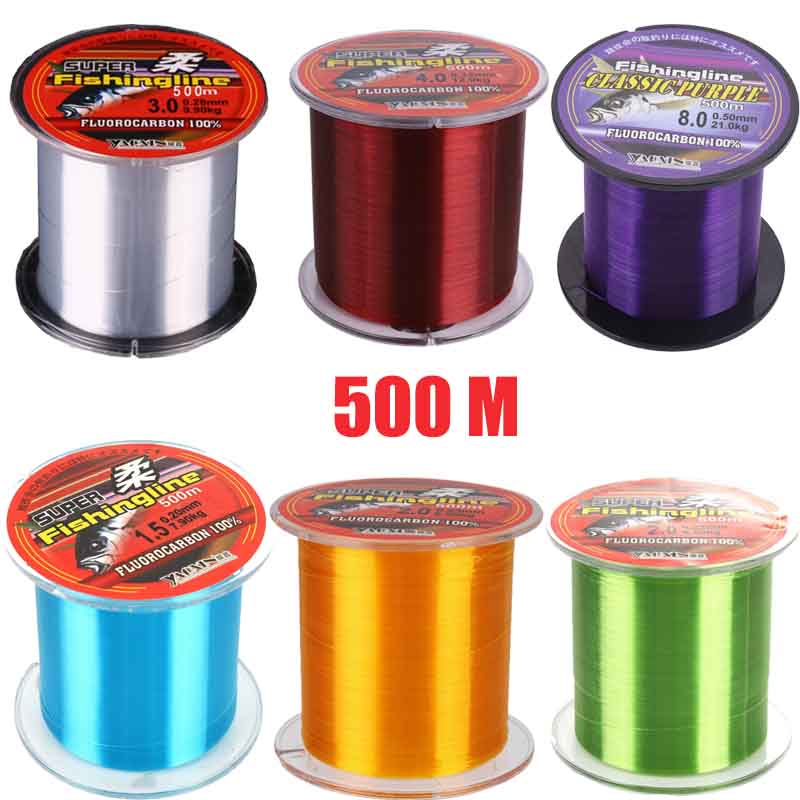 1pc 500M Fishing Line Super St – обзор и цена Fluorocarbon Line