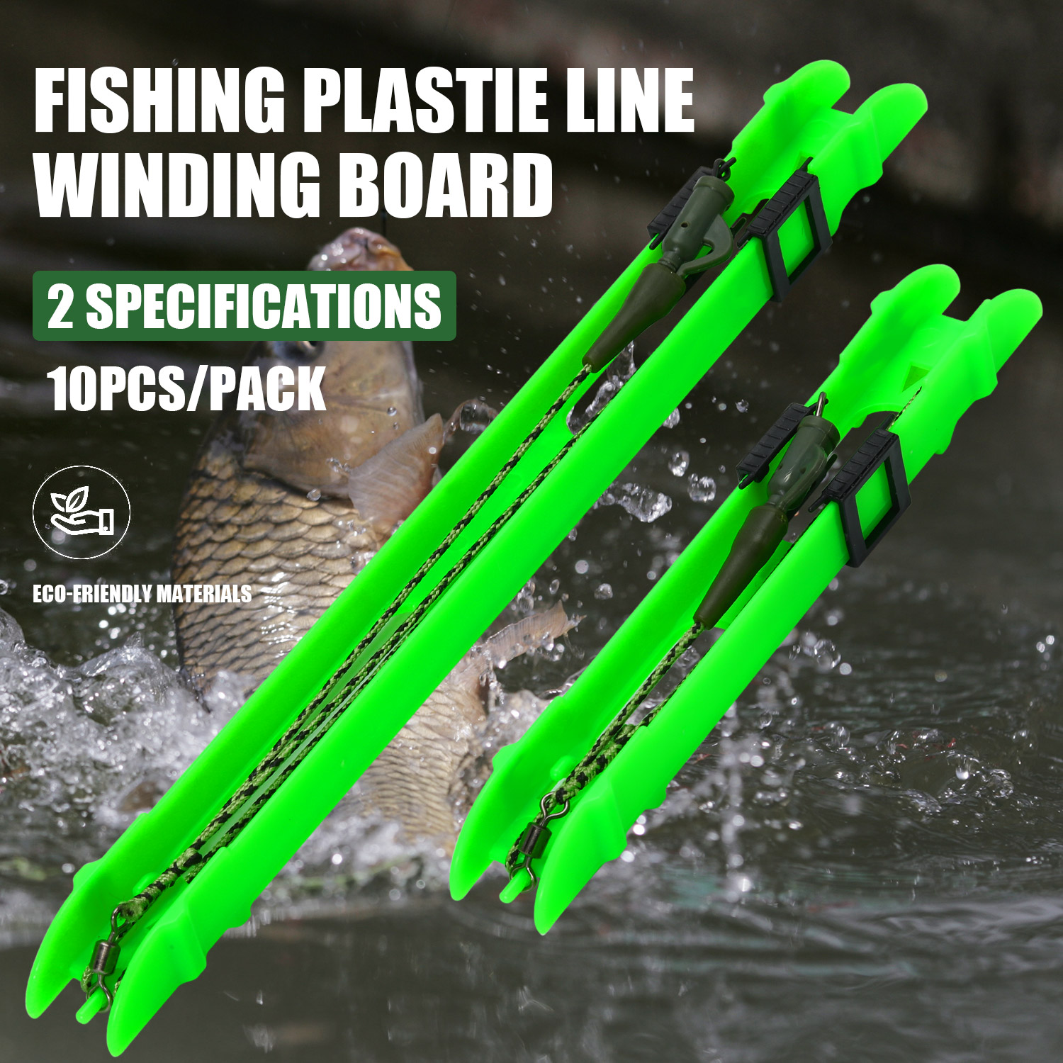 Sougayilang 10pcs Fishing Plas – обзор и цена Fishing Line Dispenser
