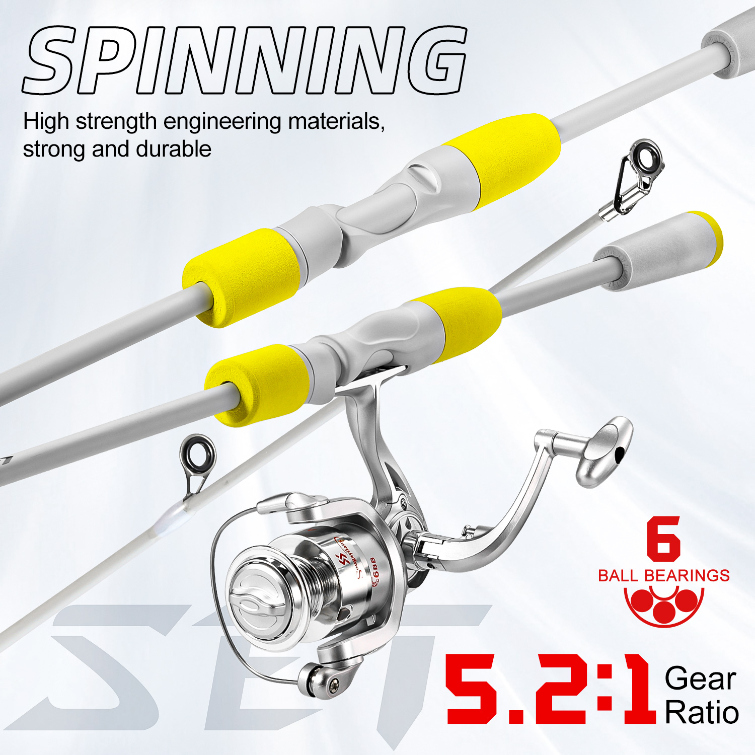 Sougayilang 2section Spinning  – обзор и цена Fishing Line Spooler