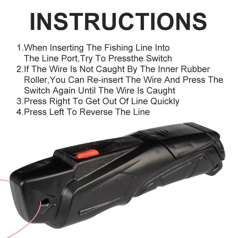 Electric Fishing Line Stripper – обзор и цена Fishing Line Dispenser