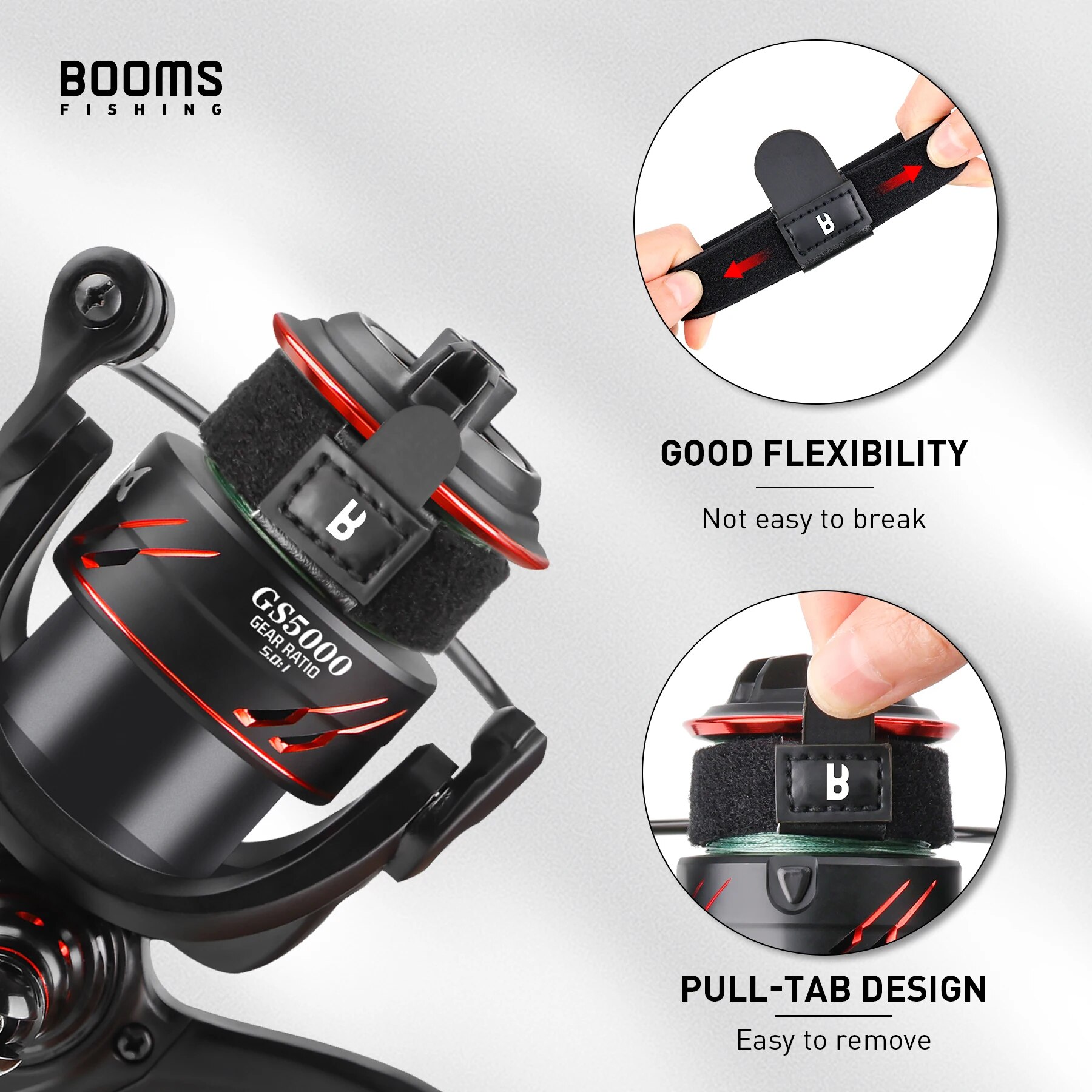 Booms Fishing SB1 4Pcs Spinnin – обзор и цена Fishing Line Spool